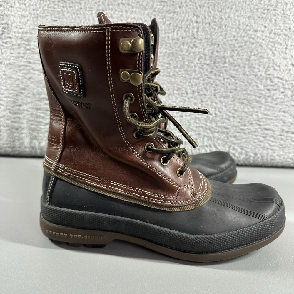 Sperry Top Sider Boots Mens 7‎ Gloucester Cold Bay Thinsulate Waterproof